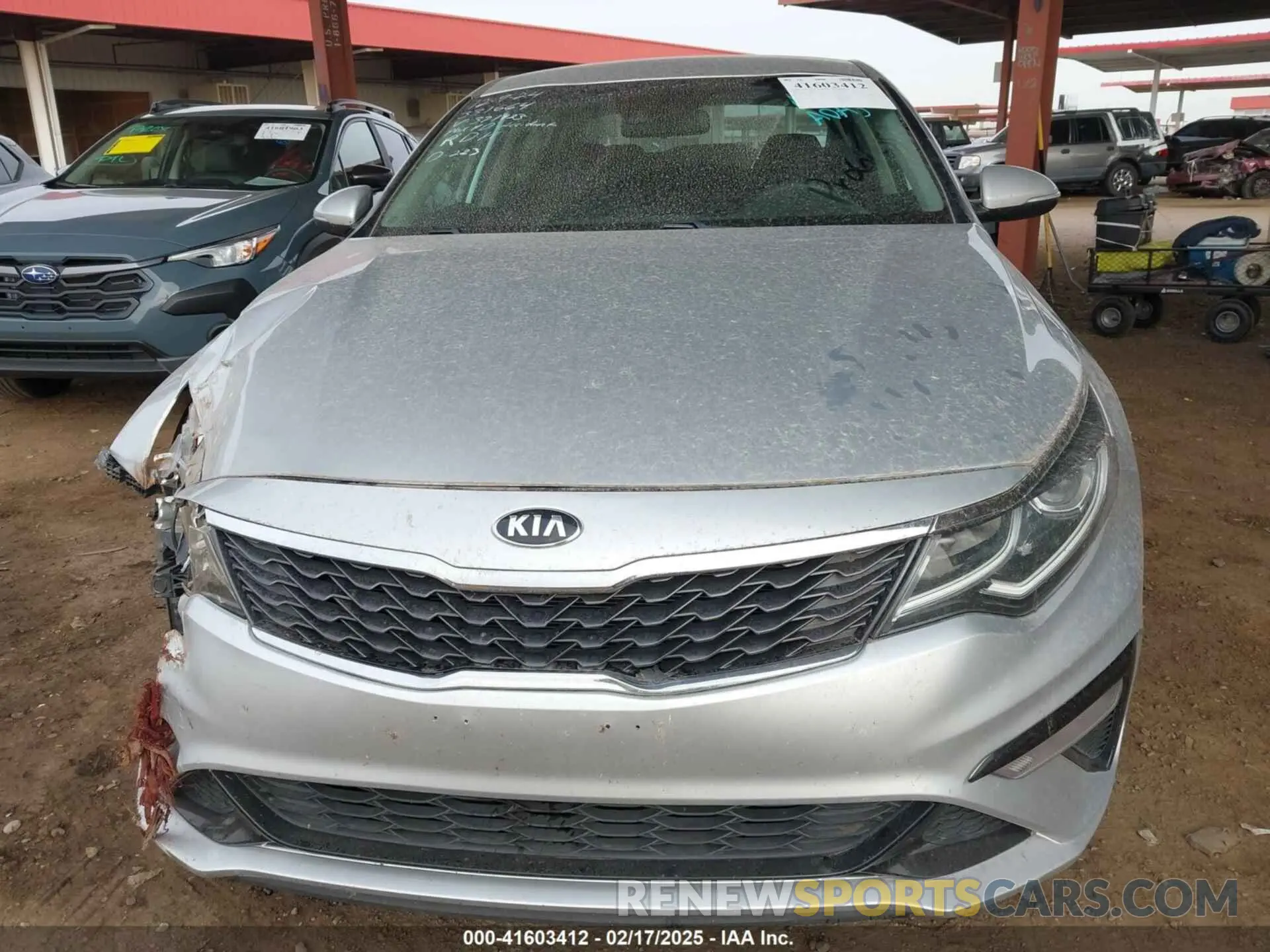 13 fotografías del automóvil dañado 5XXGT4L38LG391923 KIA OPTIMA 2020