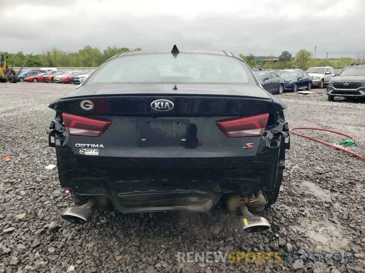 6 fotografías del automóvil dañado 5XXGT4L38LG395793 KIA OPTIMA 2020