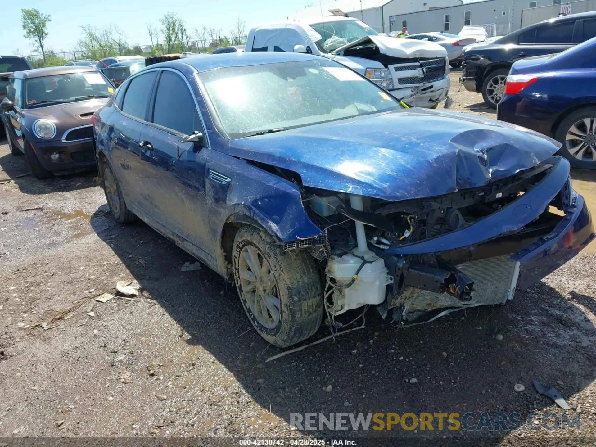 1 fotografías del automóvil dañado 5XXGT4L38LG407103 KIA OPTIMA 2020
