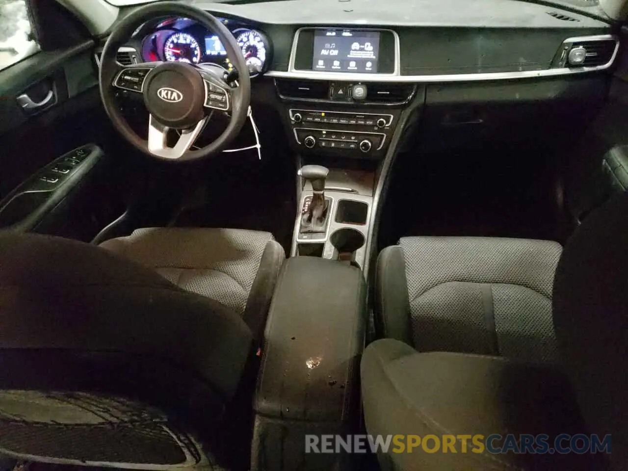 8 fotografías del automóvil dañado 5XXGT4L38LG410065 KIA OPTIMA 2020