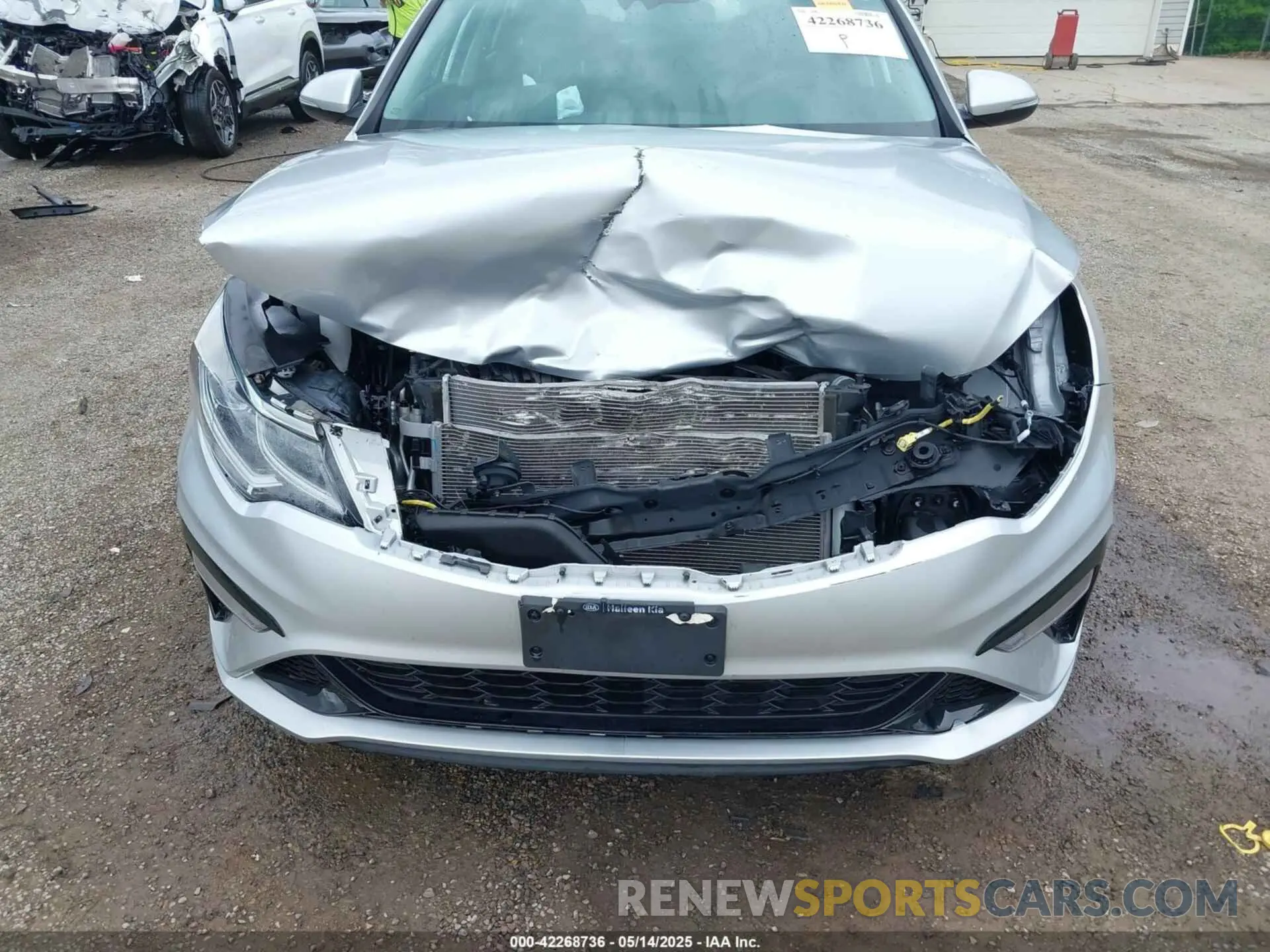 6 fotografías del automóvil dañado 5XXGT4L38LG414679 KIA OPTIMA 2020