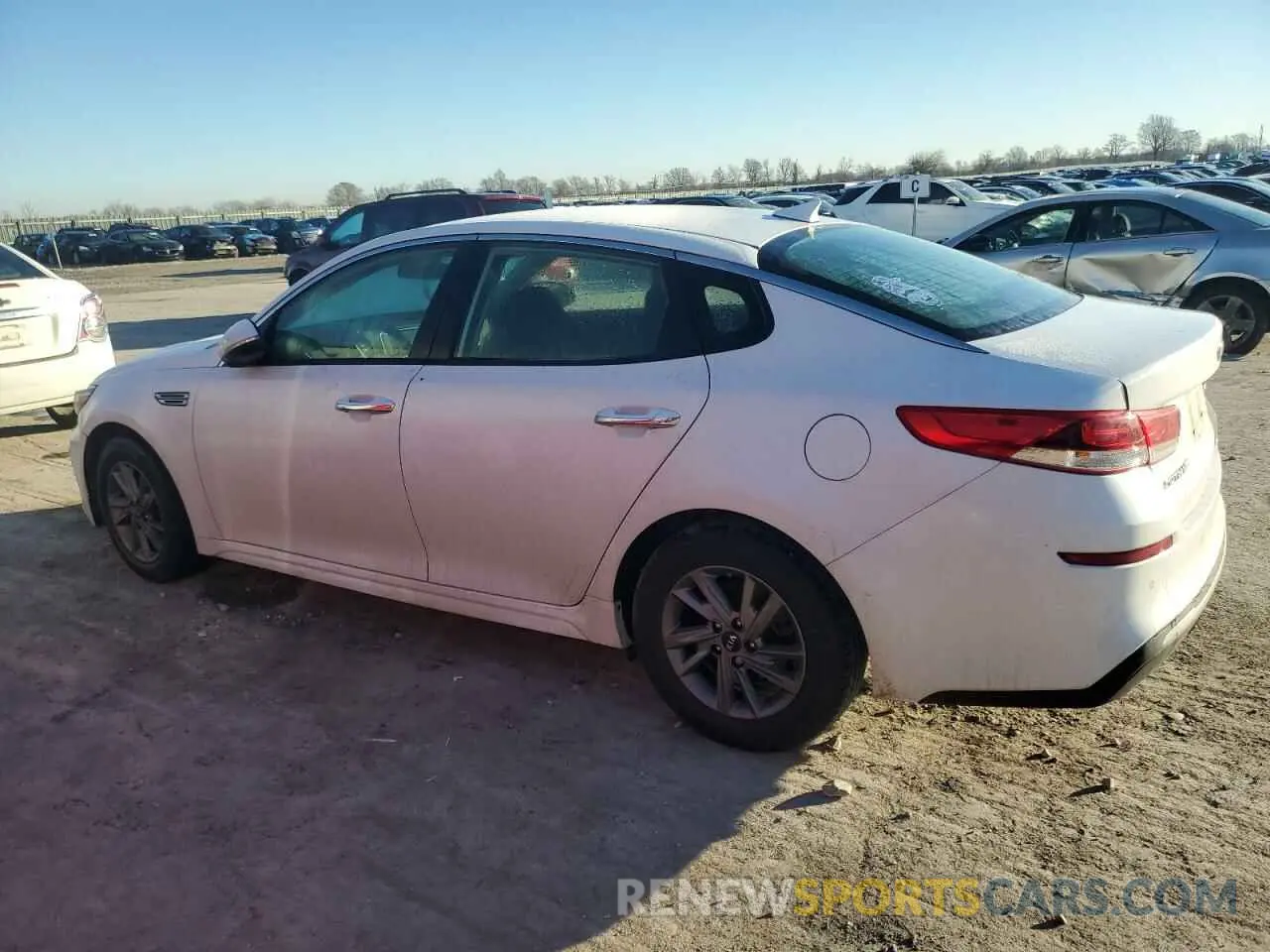 2 fotografías del automóvil dañado 5XXGT4L38LG419252 KIA OPTIMA 2020