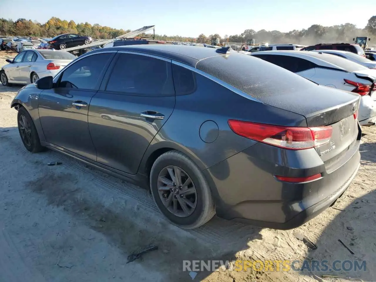 2 fotografías del automóvil dañado 5XXGT4L38LG431384 KIA OPTIMA 2020