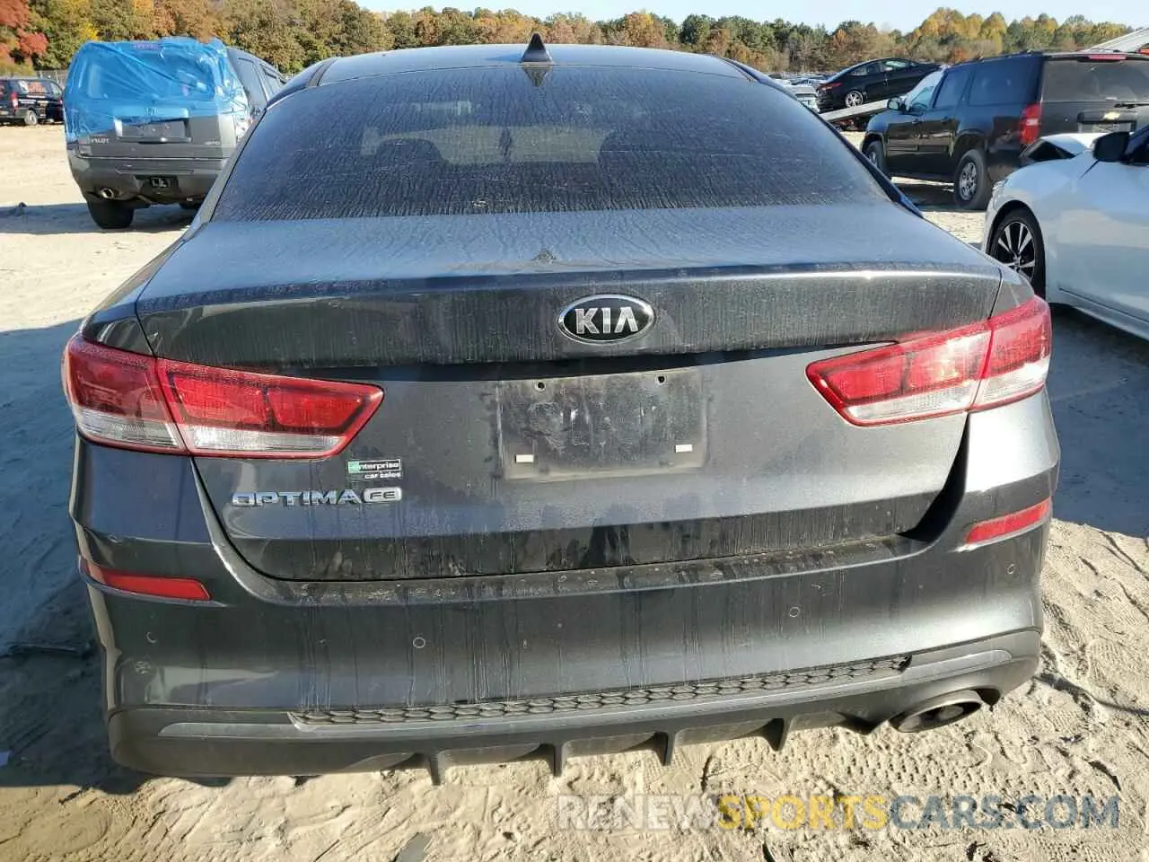 6 fotografías del automóvil dañado 5XXGT4L38LG431384 KIA OPTIMA 2020