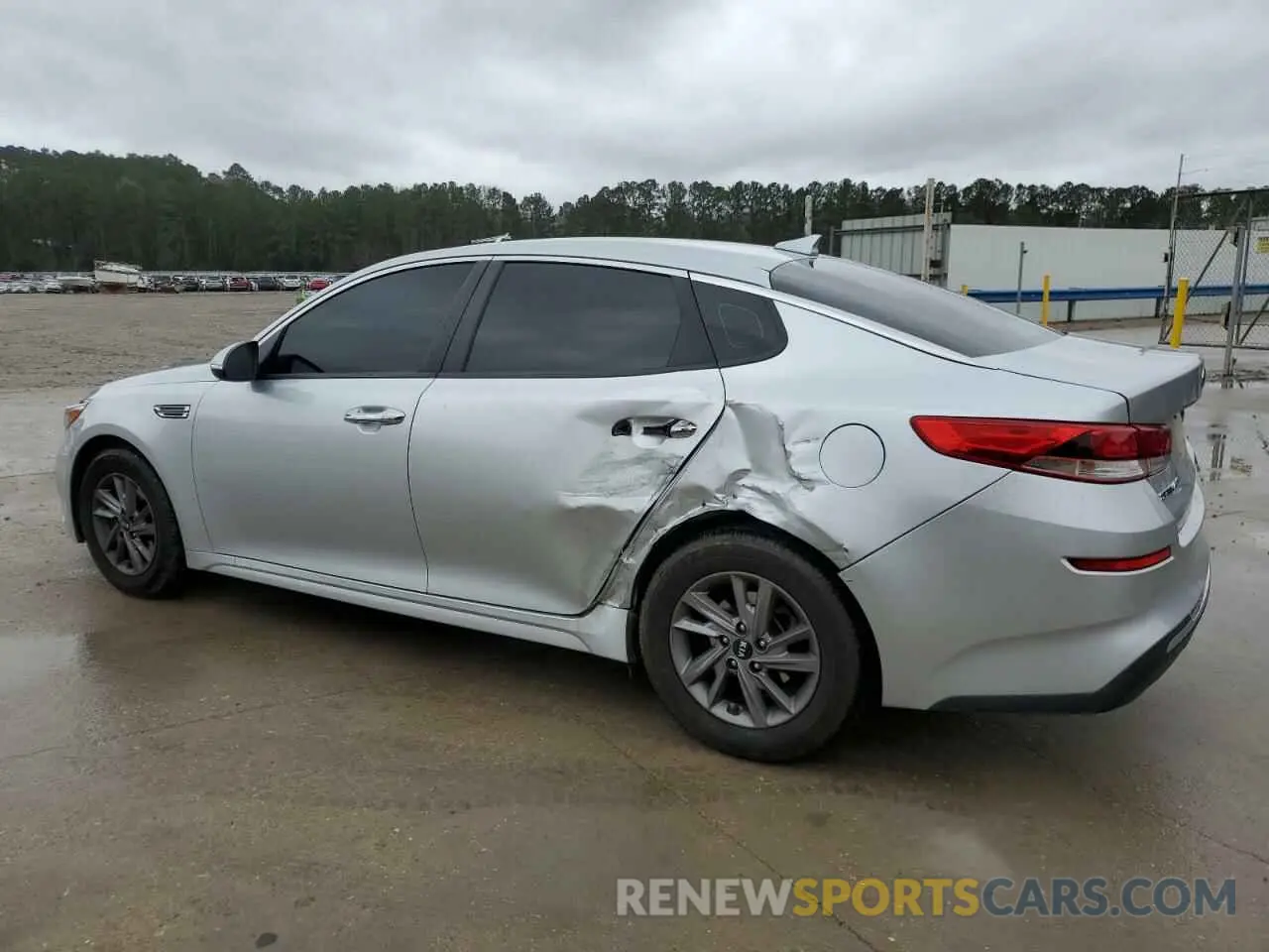 2 fotografías del automóvil dañado 5XXGT4L38LG432048 KIA OPTIMA 2020