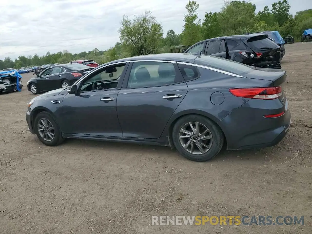 2 fotografías del automóvil dañado 5XXGT4L38LG441932 KIA OPTIMA 2020