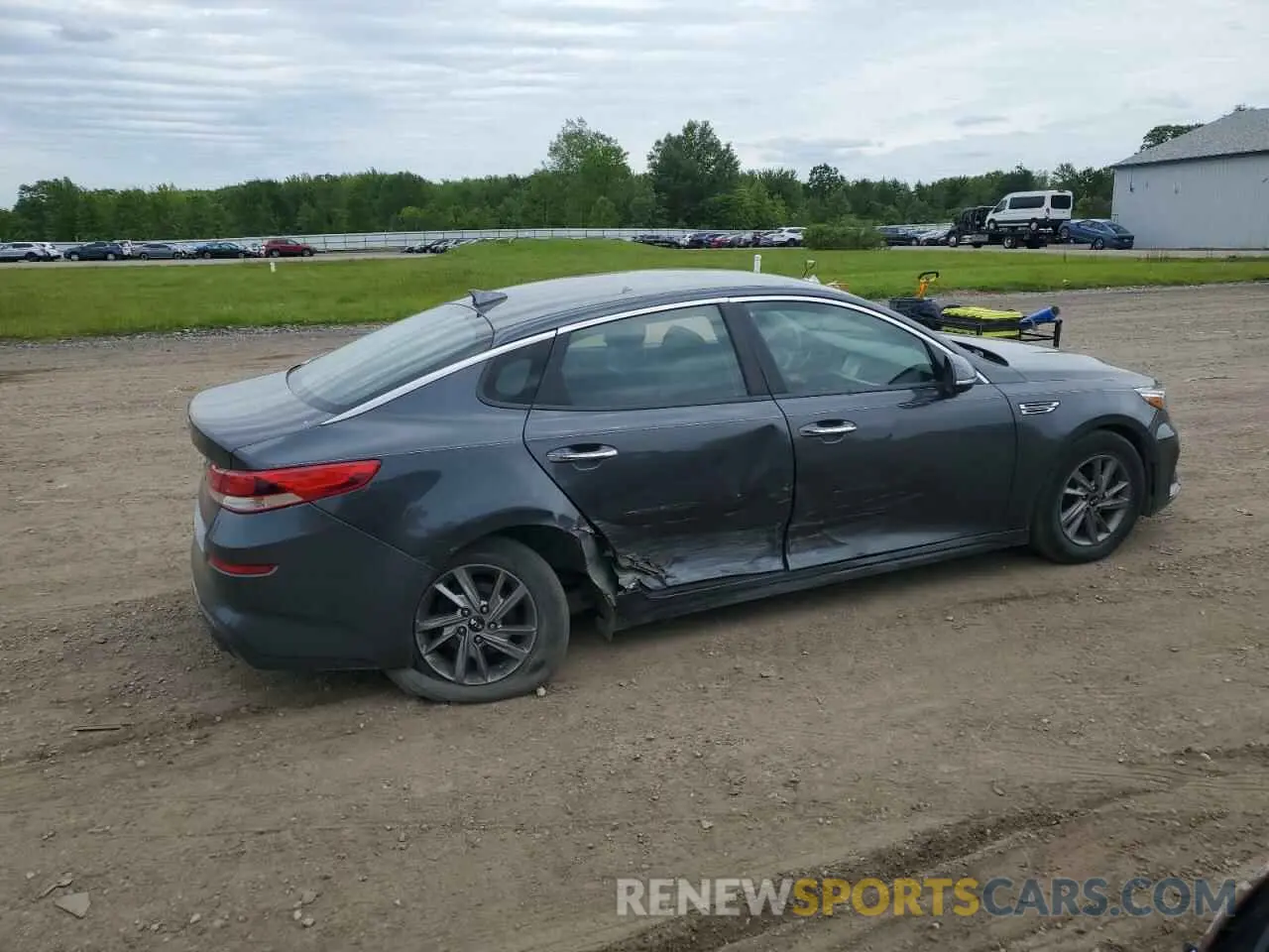 3 fotografías del automóvil dañado 5XXGT4L38LG441932 KIA OPTIMA 2020