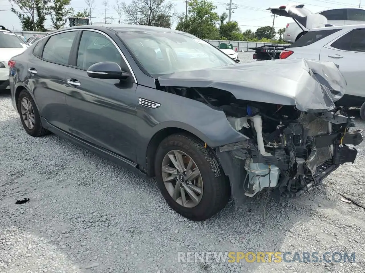 4 fotografías del automóvil dañado 5XXGT4L39LG384382 KIA OPTIMA 2020
