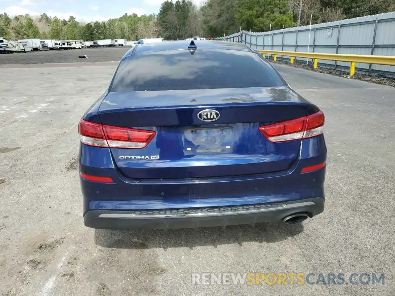 6 fotografías del automóvil dañado 5XXGT4L39LG403321 KIA OPTIMA 2020