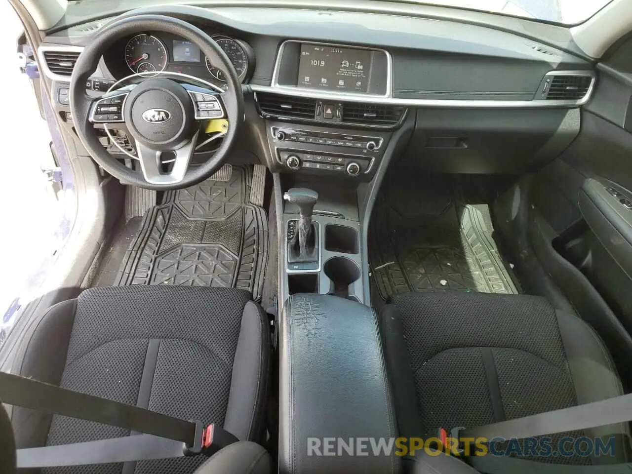 8 fotografías del automóvil dañado 5XXGT4L39LG403321 KIA OPTIMA 2020