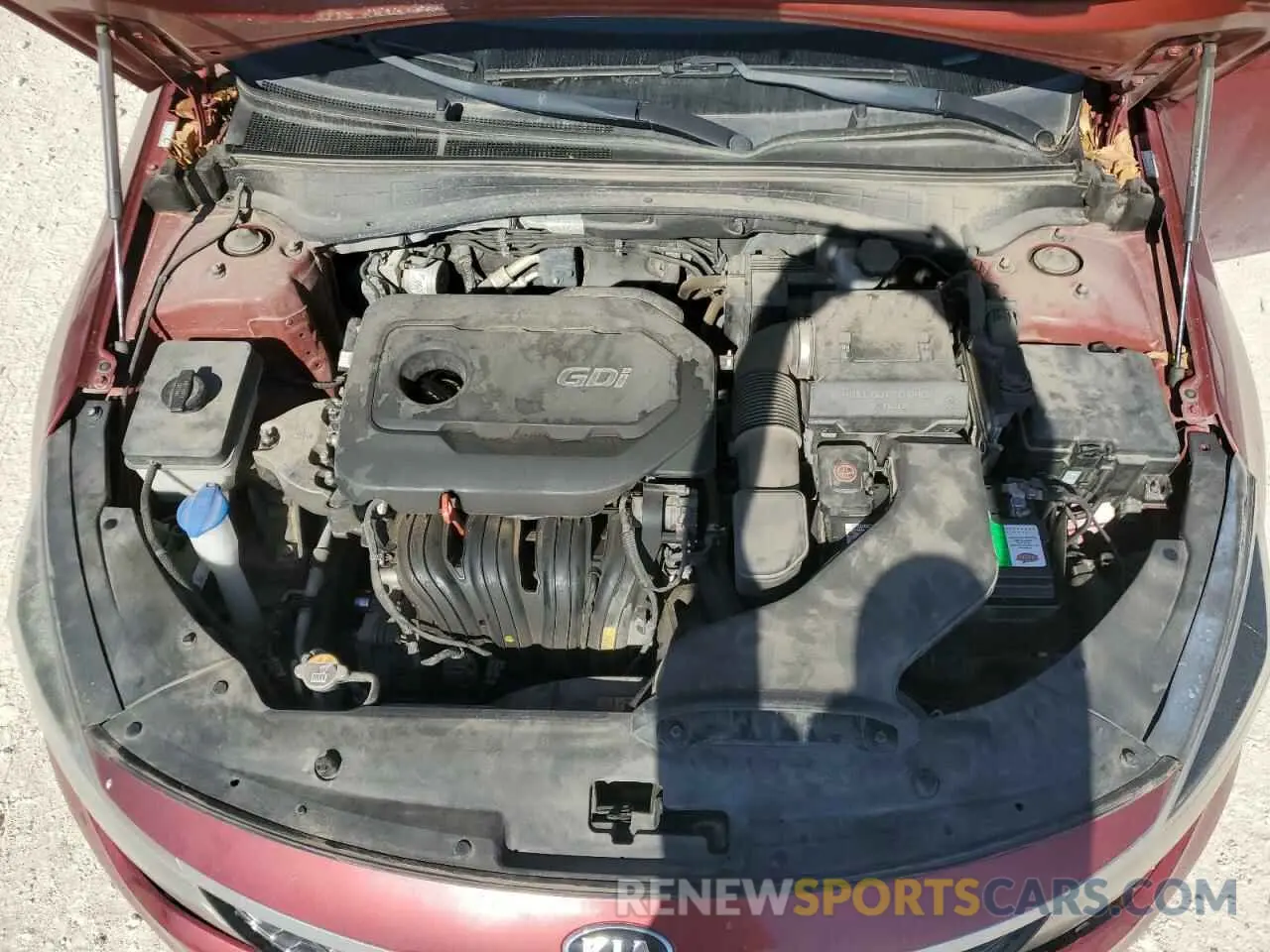 11 fotografías del automóvil dañado 5XXGT4L39LG406879 KIA OPTIMA 2020