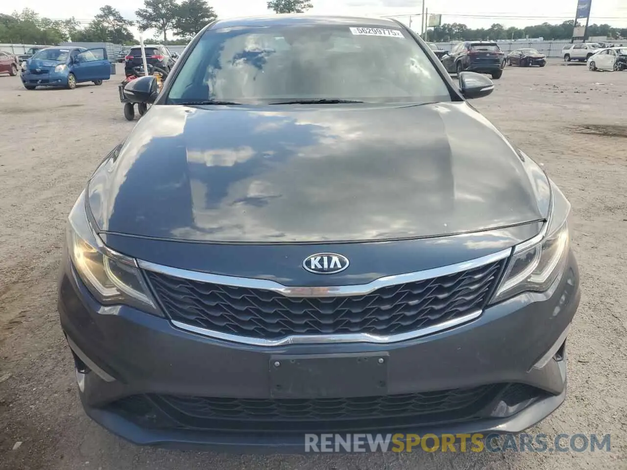 5 fotografías del automóvil dañado 5XXGT4L39LG430261 KIA OPTIMA 2020