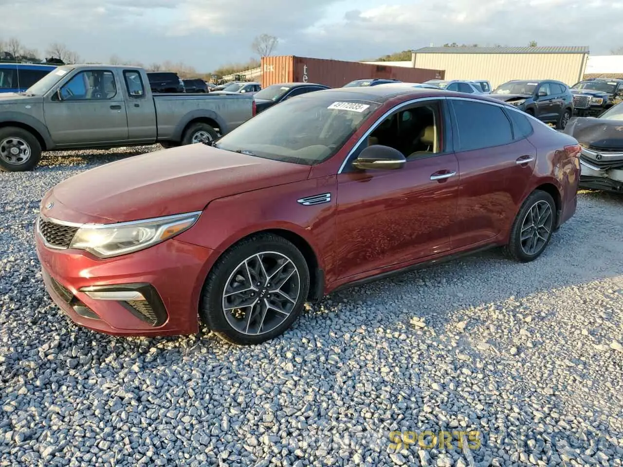 1 fotografías del automóvil dañado 5XXGT4L39LG445357 KIA OPTIMA 2020