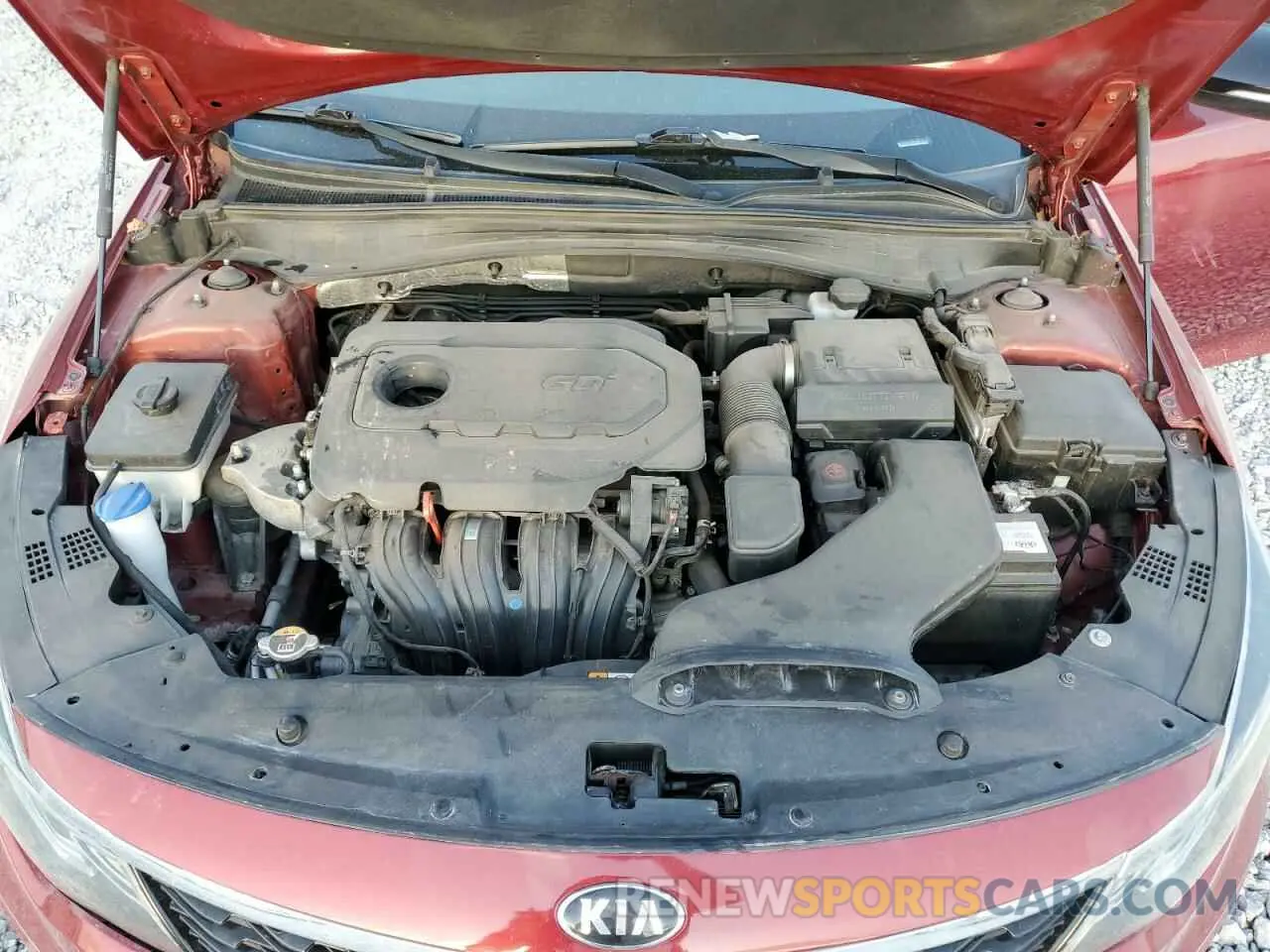 11 fotografías del automóvil dañado 5XXGT4L39LG445357 KIA OPTIMA 2020