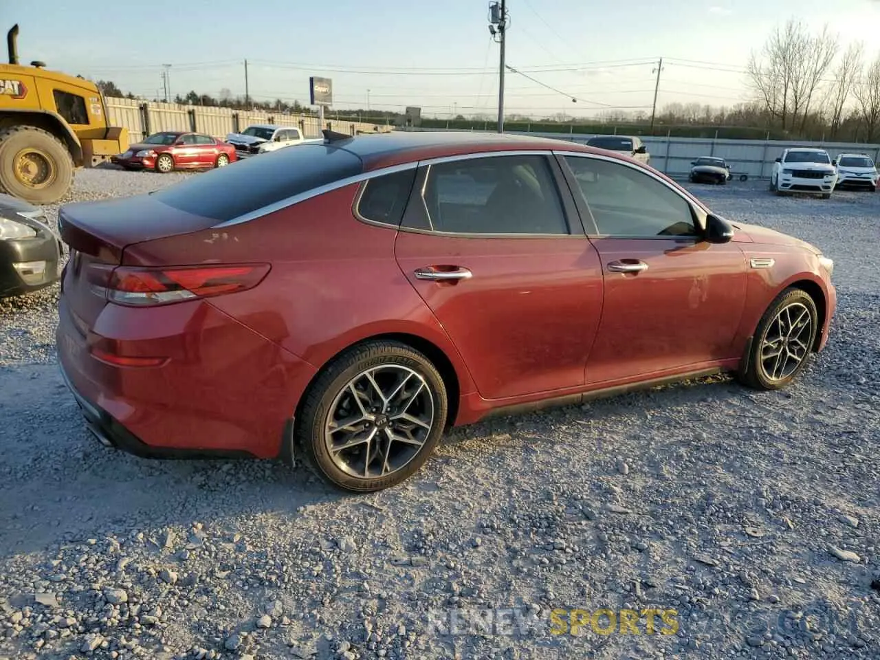 3 fotografías del automóvil dañado 5XXGT4L39LG445357 KIA OPTIMA 2020