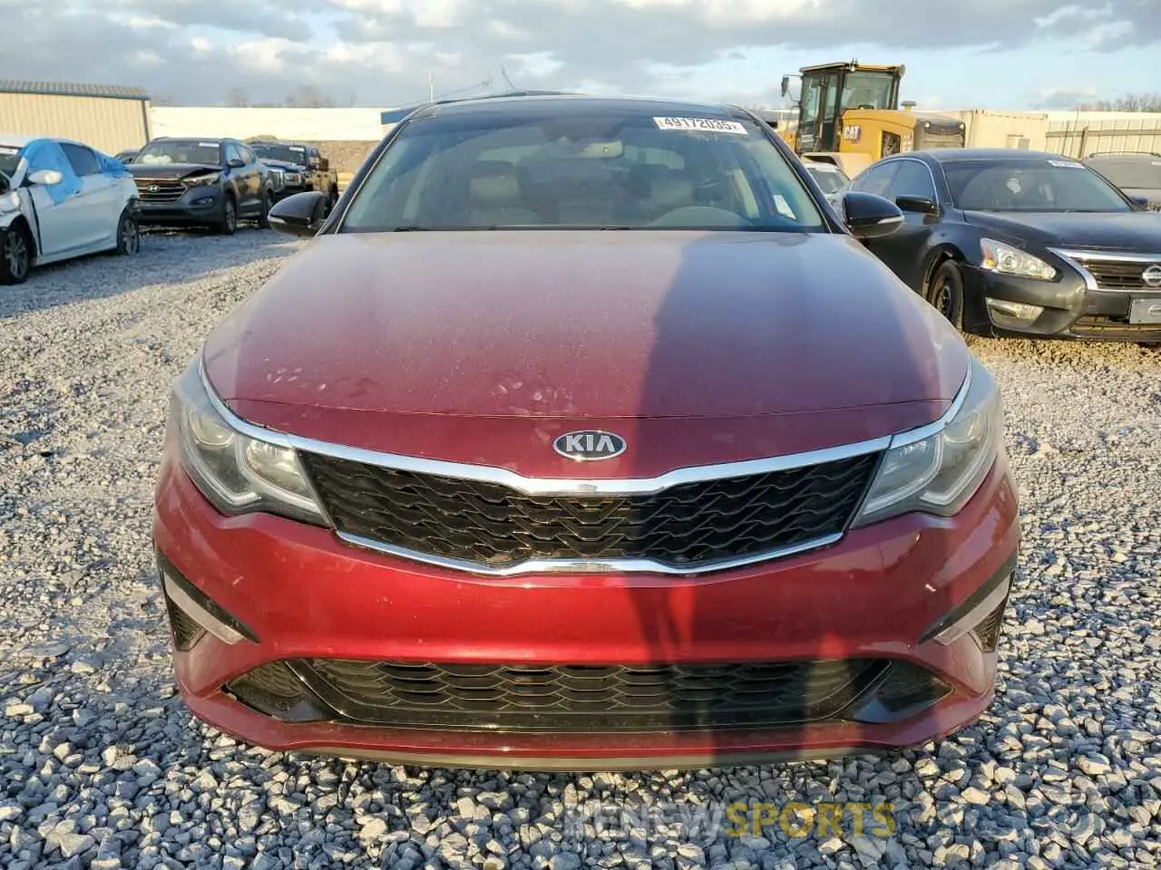 5 fotografías del automóvil dañado 5XXGT4L39LG445357 KIA OPTIMA 2020