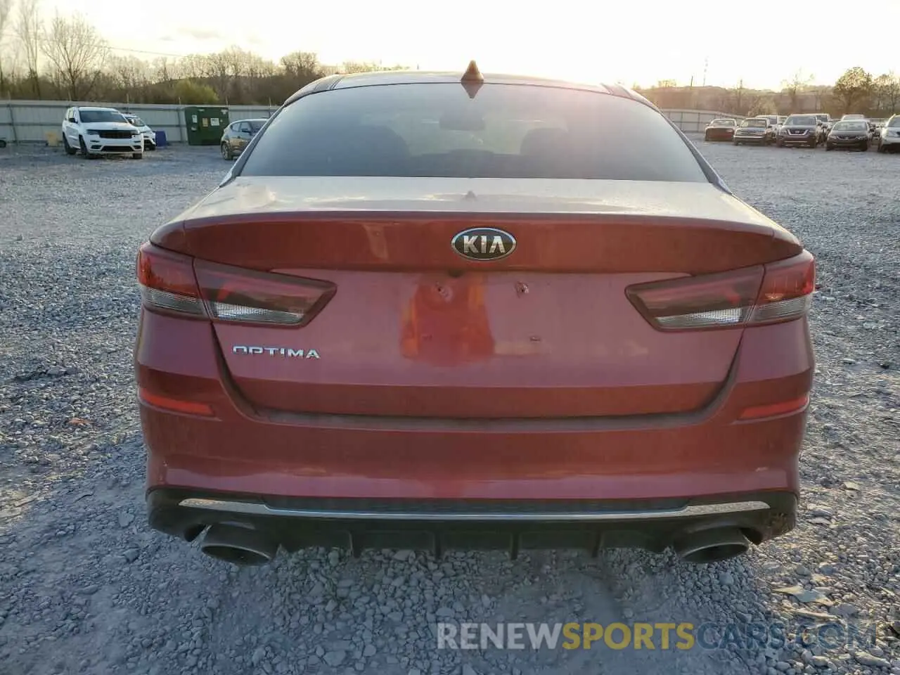 6 fotografías del automóvil dañado 5XXGT4L39LG445357 KIA OPTIMA 2020