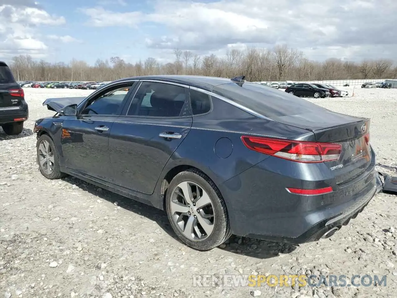 2 fotografías del automóvil dañado 5XXGT4L39LG451286 KIA OPTIMA 2020