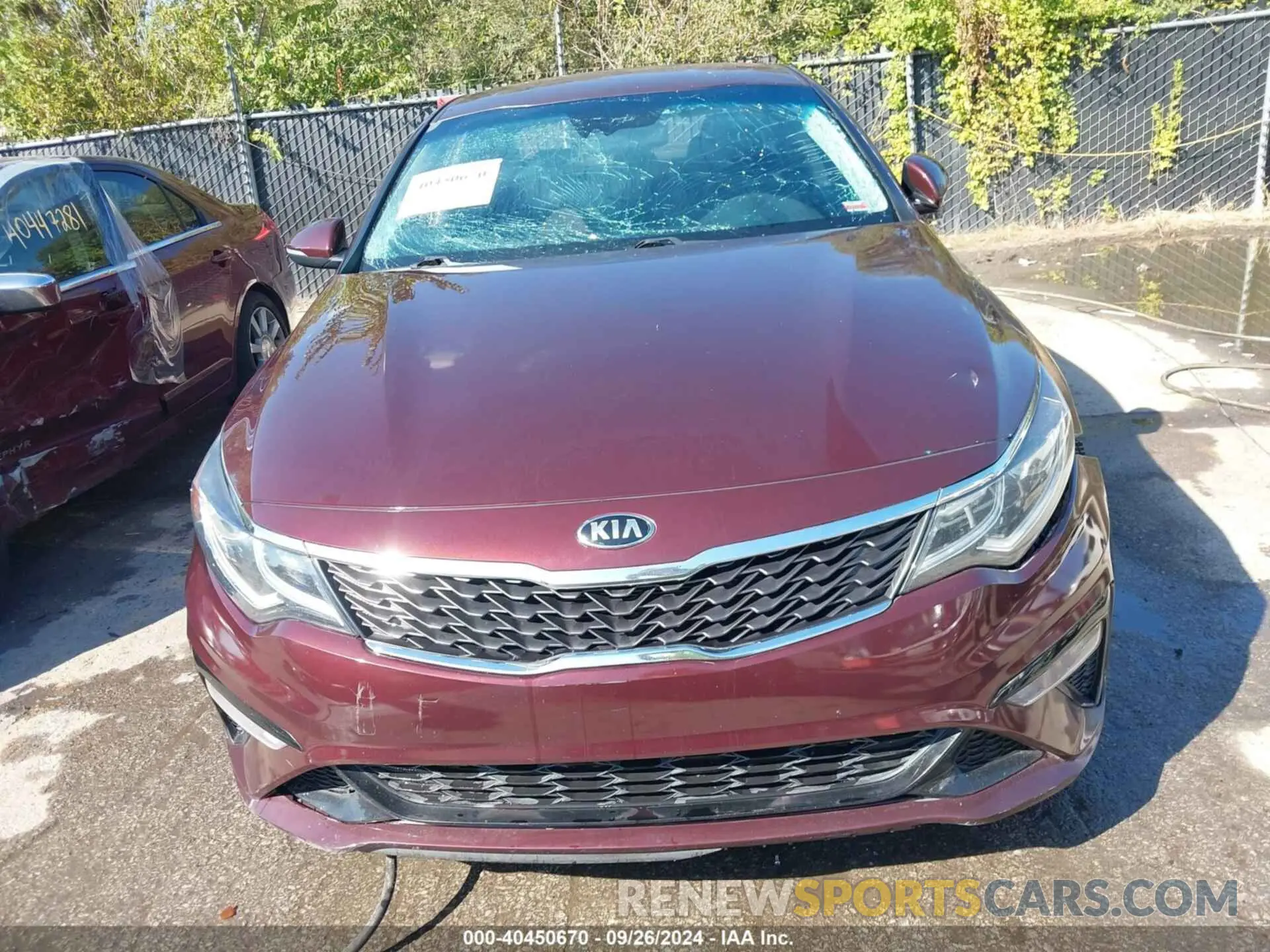 13 fotografías del automóvil dañado 5XXGT4L3XLG380616 KIA OPTIMA 2020