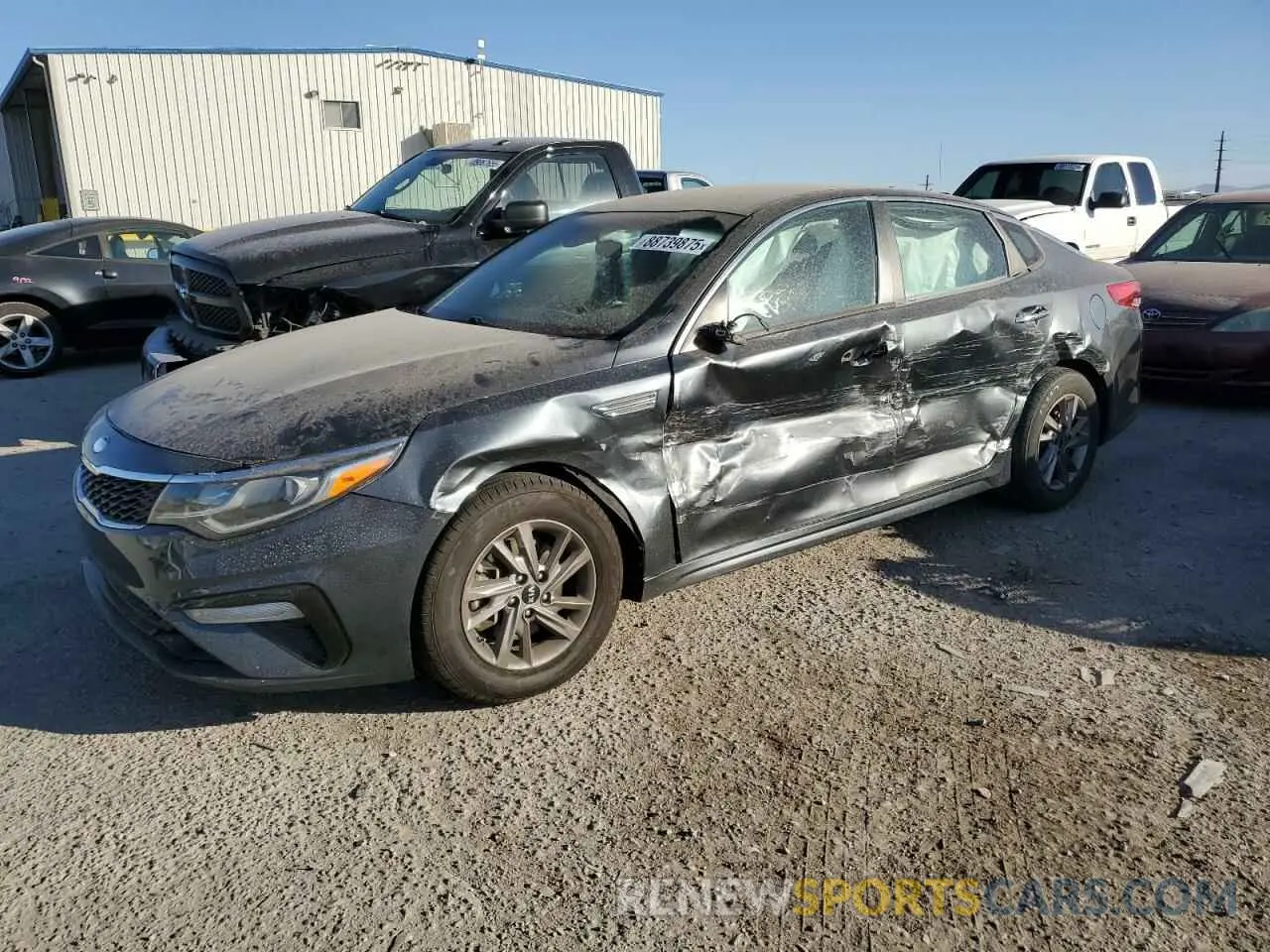 1 fotografías del automóvil dañado 5XXGT4L3XLG385556 KIA OPTIMA 2020