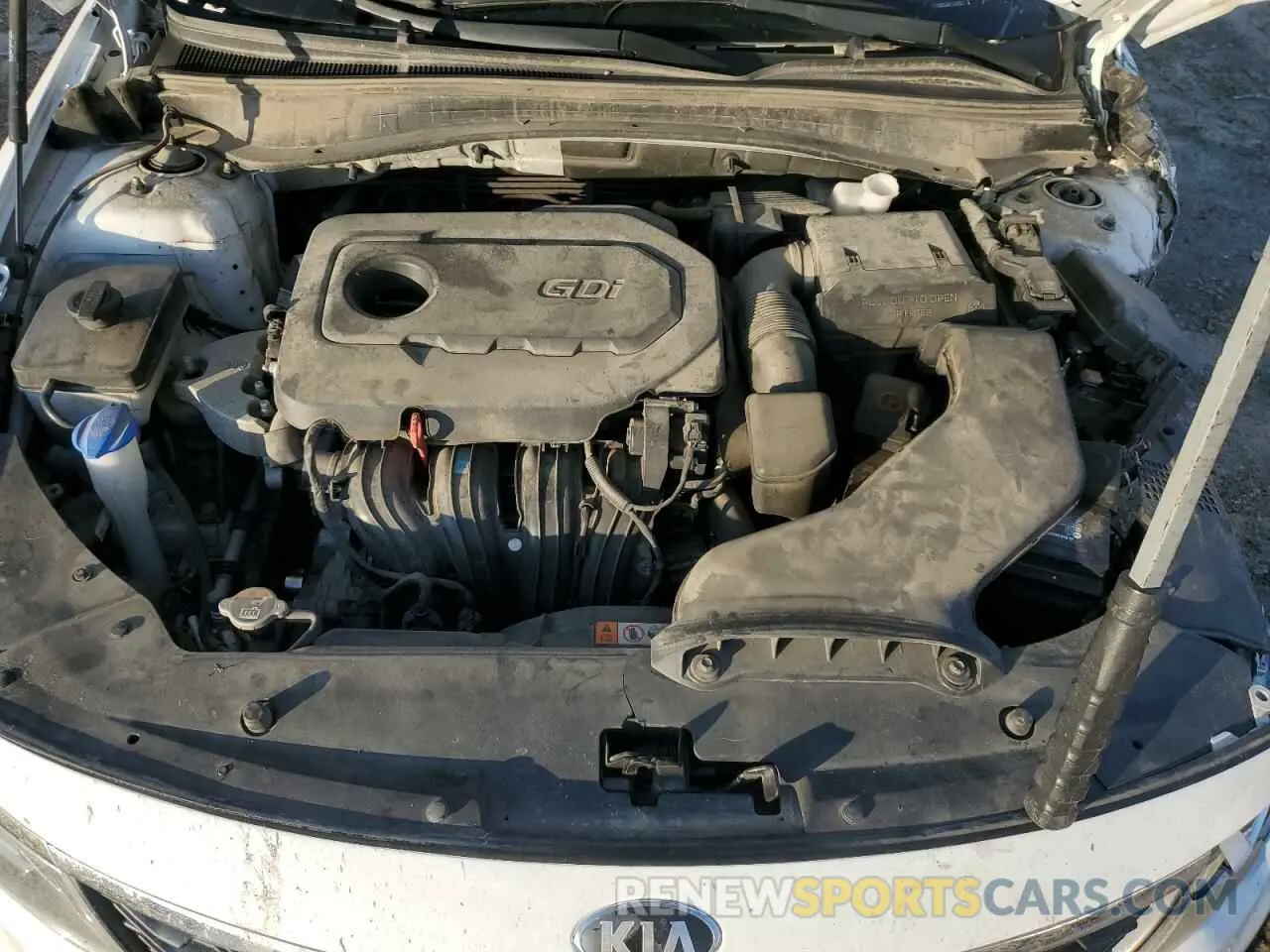 11 fotografías del automóvil dañado 5XXGT4L3XLG393463 KIA OPTIMA 2020