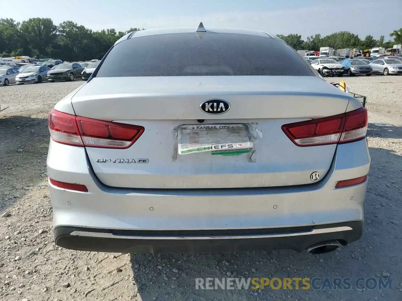 6 fotografías del automóvil dañado 5XXGT4L3XLG407300 KIA OPTIMA 2020
