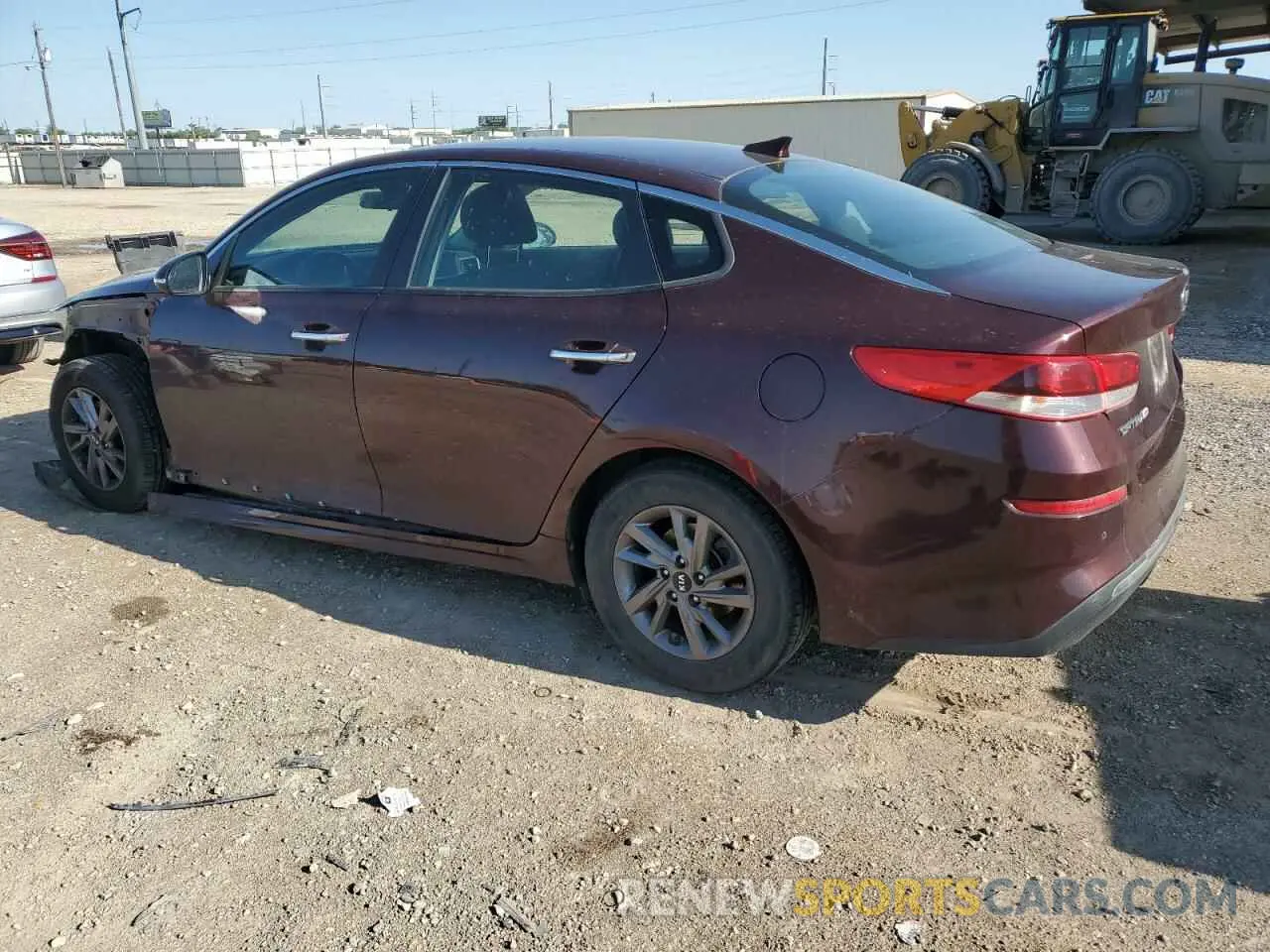 2 fotografías del automóvil dañado 5XXGT4L3XLG425568 KIA OPTIMA 2020