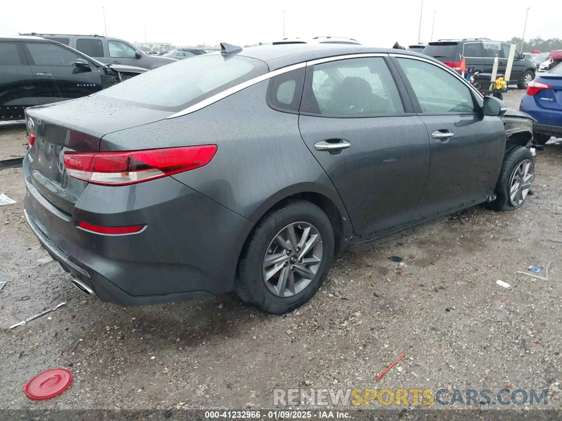 4 fotografías del automóvil dañado 5XXGT4L3XLG427336 KIA OPTIMA 2020