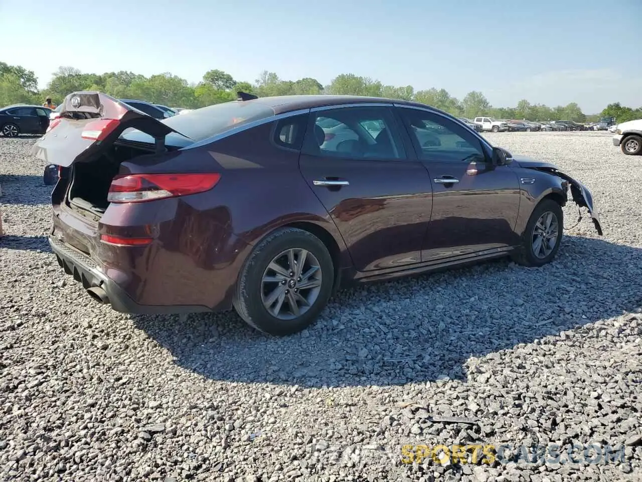 3 fotografías del automóvil dañado 5XXGT4L3XLG431564 KIA OPTIMA 2020