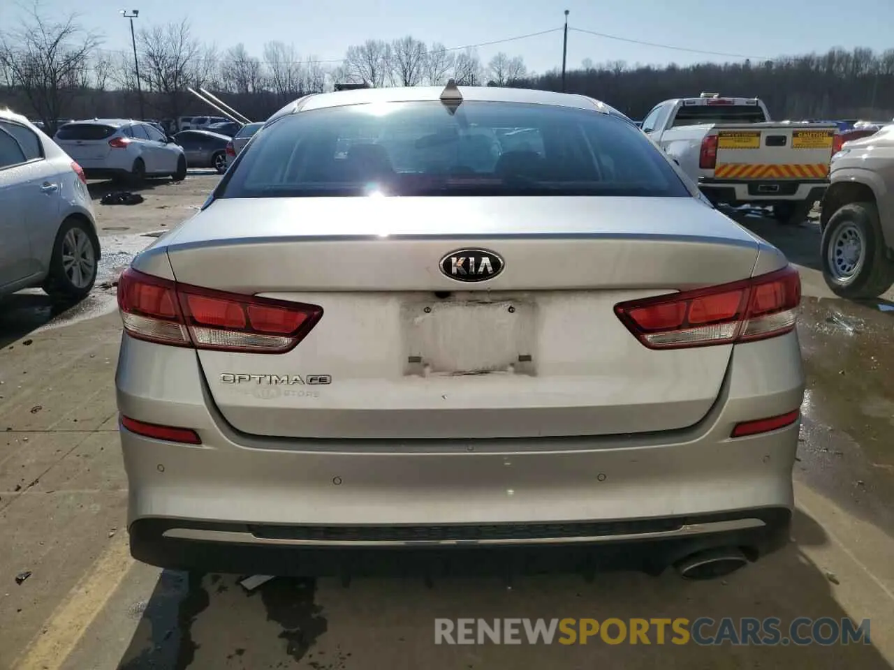 6 fotografías del automóvil dañado 5XXGT4L3XLG445075 KIA OPTIMA 2020