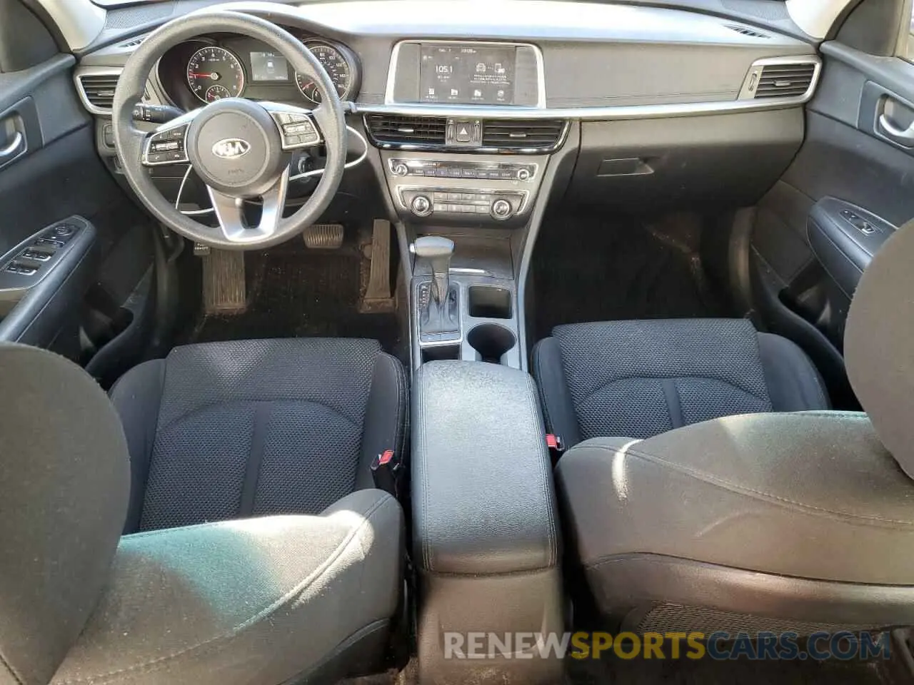 8 fotografías del automóvil dañado 5XXGT4L3XLG445075 KIA OPTIMA 2020