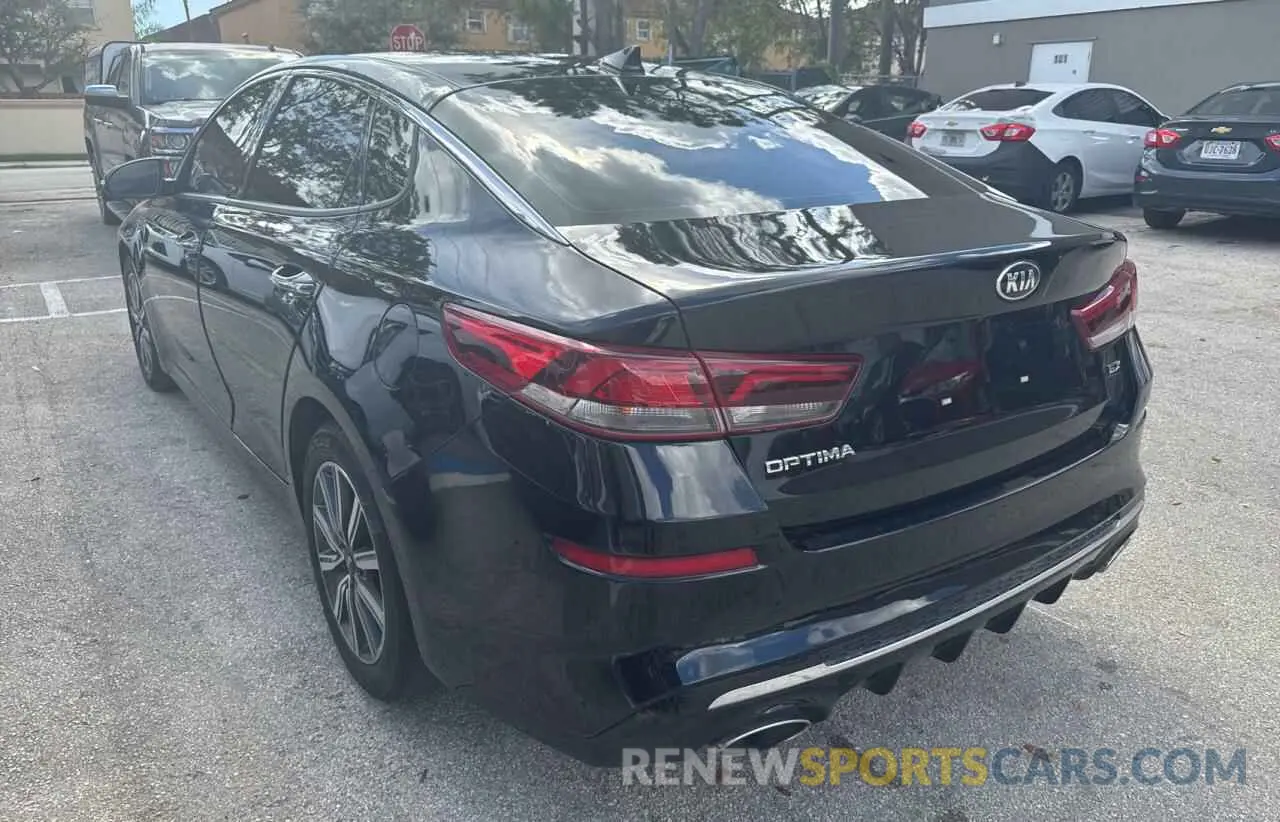 3 fotografías del automóvil dañado 5XXGU4L11LG395131 KIA OPTIMA 2020
