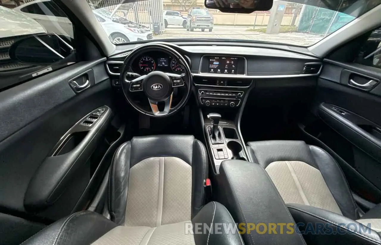 9 fotografías del automóvil dañado 5XXGU4L11LG395131 KIA OPTIMA 2020
