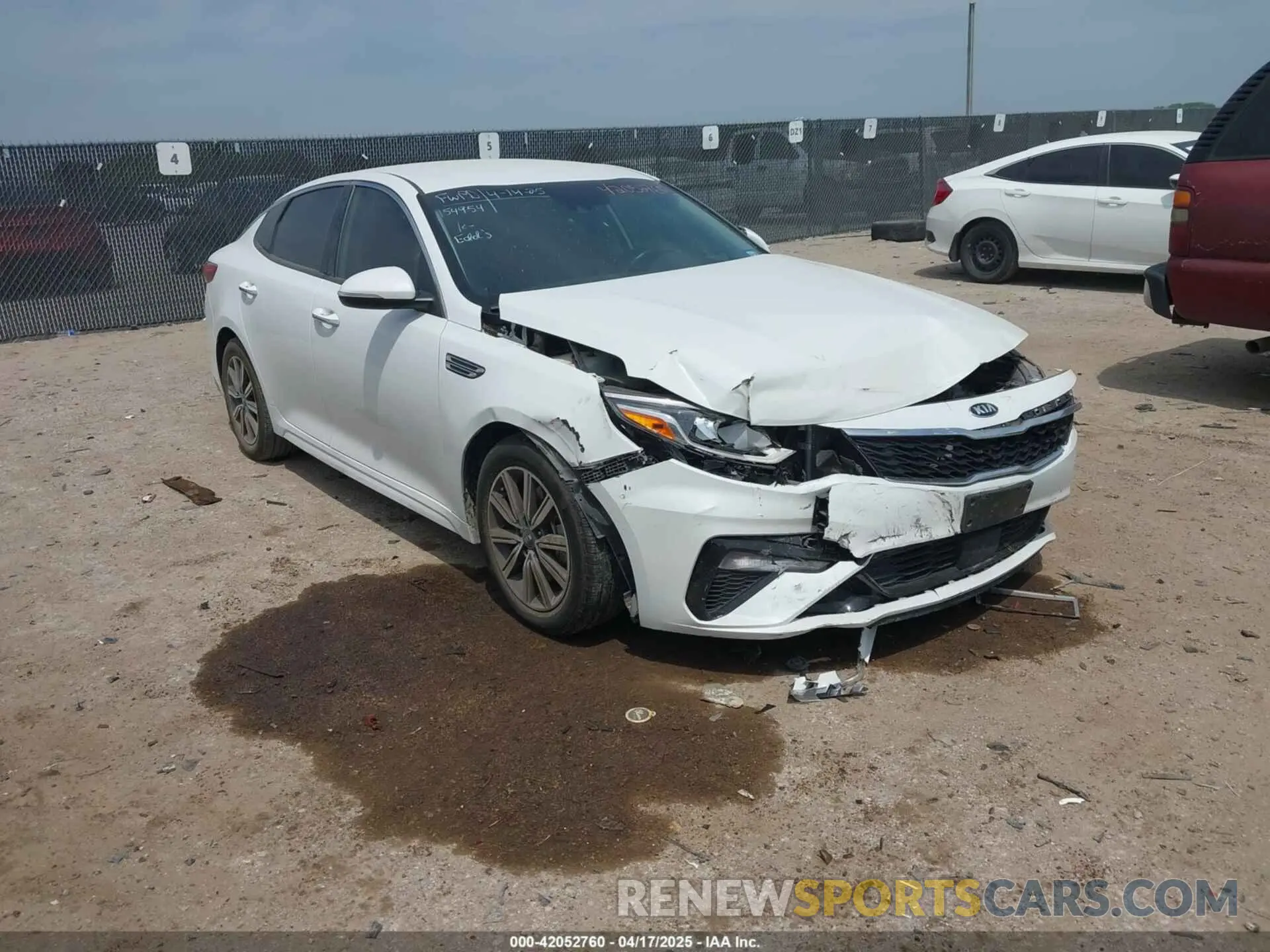 1 fotografías del automóvil dañado 5XXGU4L14LG417817 KIA OPTIMA 2020