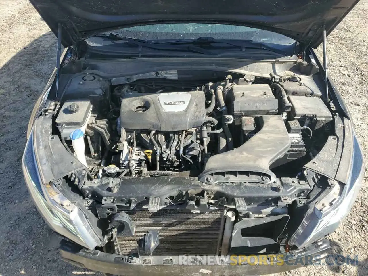 11 fotografías del automóvil dañado 5XXGU4L14LG425450 KIA OPTIMA 2020