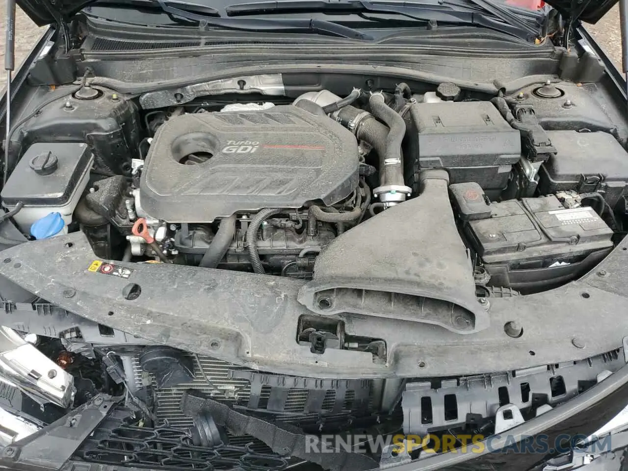 12 fotografías del automóvil dañado 5XXGW4L21LG404414 KIA OPTIMA 2020