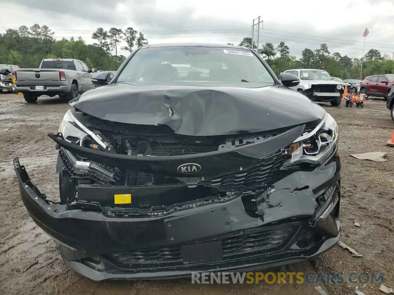 5 fotografías del automóvil dañado 5XXGW4L21LG404414 KIA OPTIMA 2020