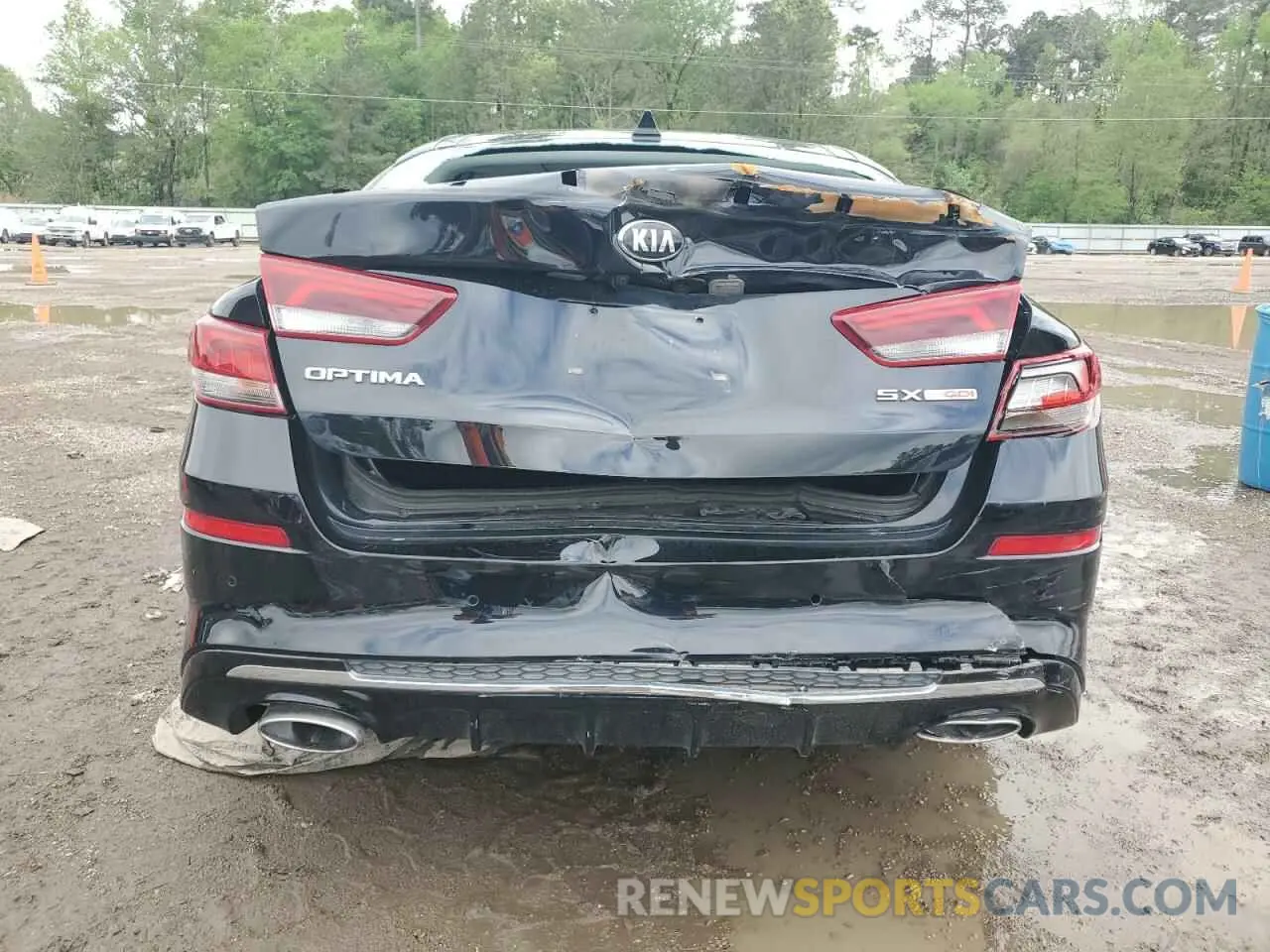6 fotografías del automóvil dañado 5XXGW4L21LG404414 KIA OPTIMA 2020