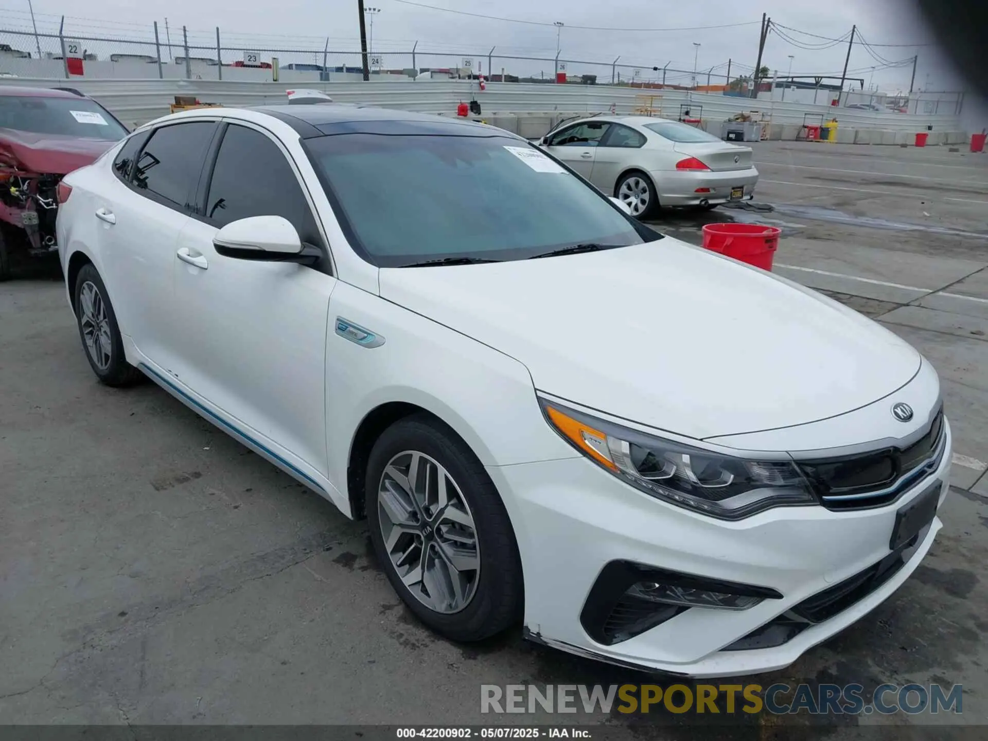 1 fotografías del automóvil dañado KNAGU4LE4L5038983 KIA OPTIMA HYBRID 2020