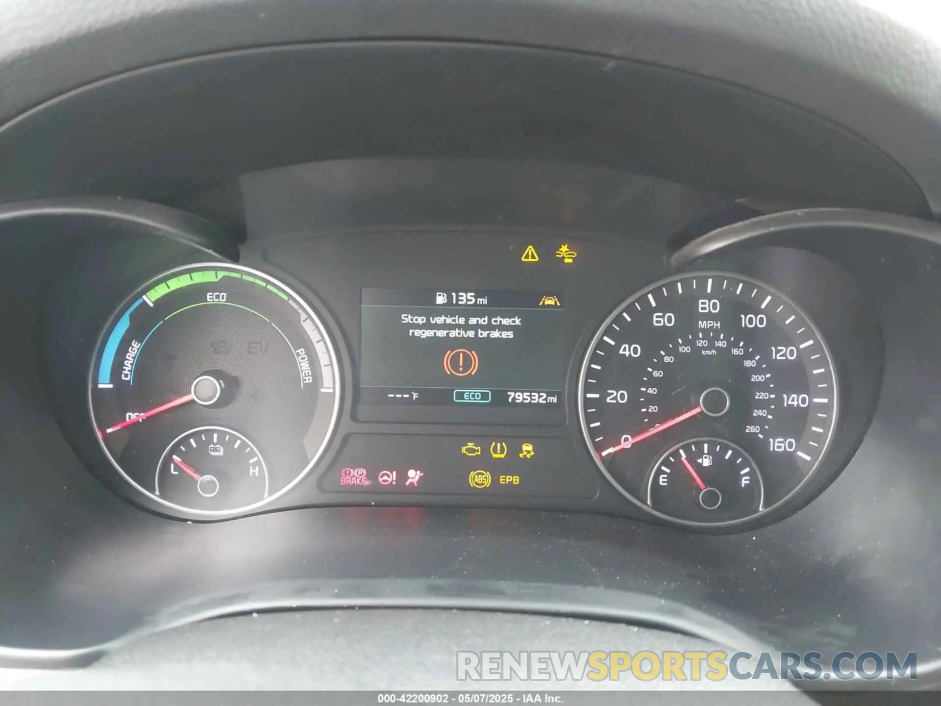 7 fotografías del automóvil dañado KNAGU4LE4L5038983 KIA OPTIMA HYBRID 2020