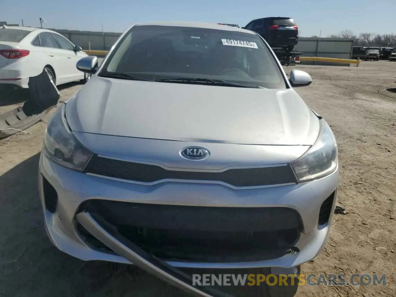 5 fotografías del automóvil dañado 3KPA24AB0KE158063 KIA RIO 2019