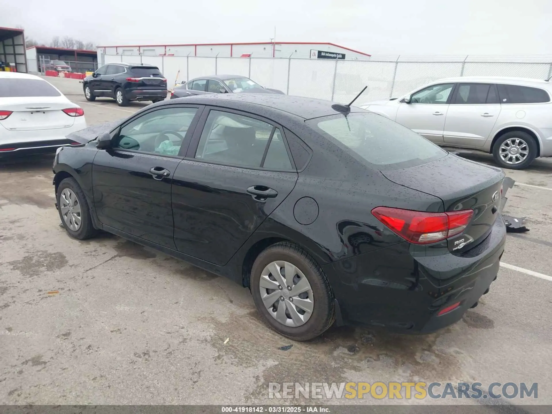 3 fotografías del automóvil dañado 3KPA24AB0KE180046 KIA RIO 2019