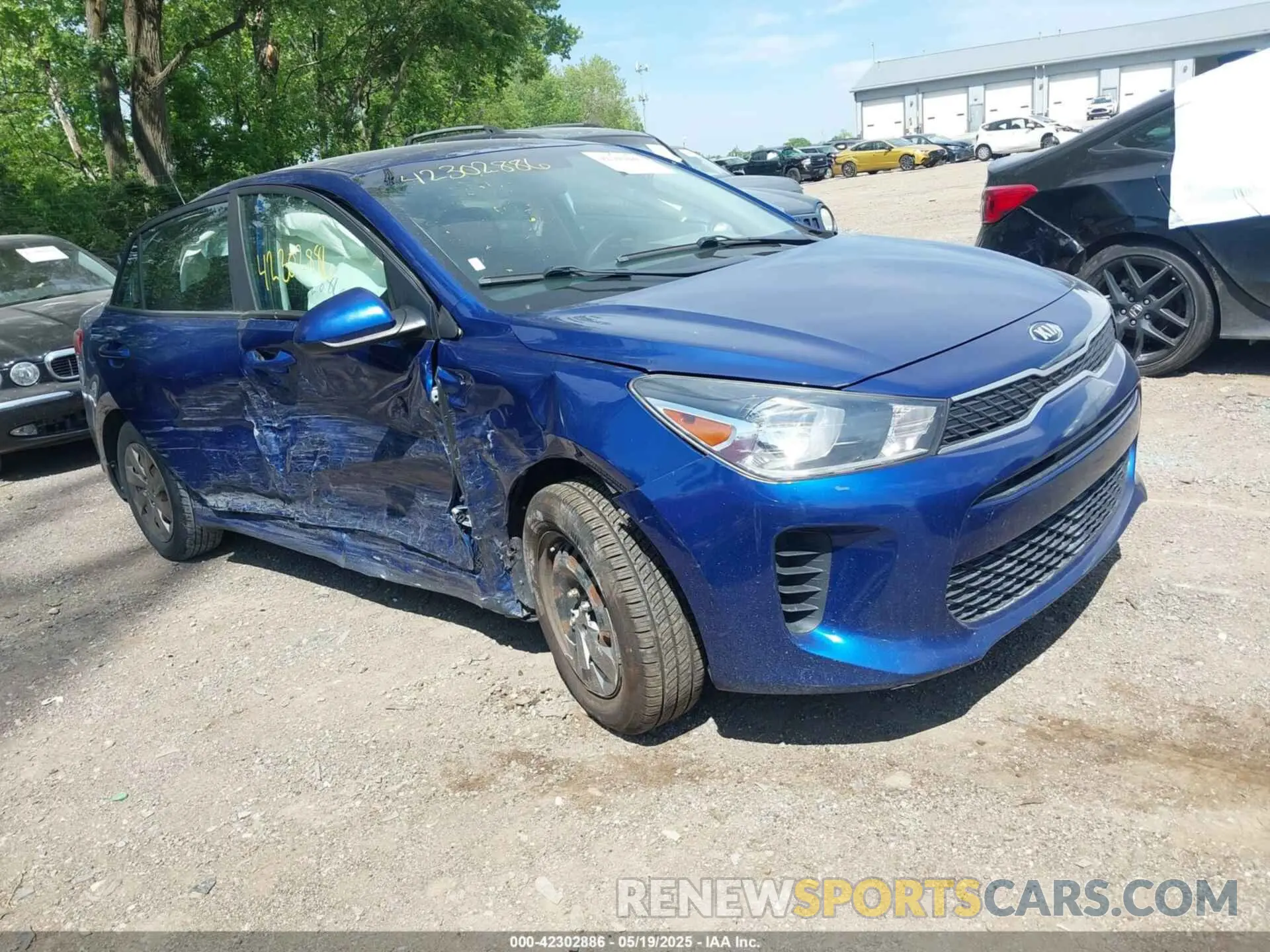 1 fotografías del automóvil dañado 3KPA24AB0KE200392 KIA RIO 2019