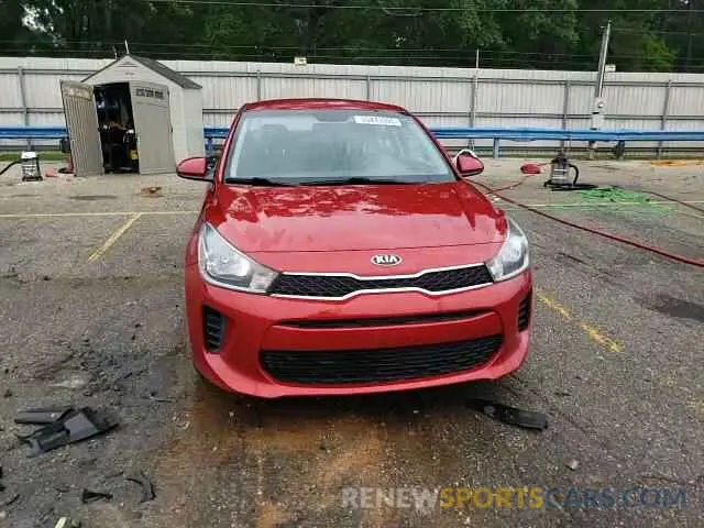13 fotografías del automóvil dañado 3KPA24AB0KE200425 KIA RIO 2019