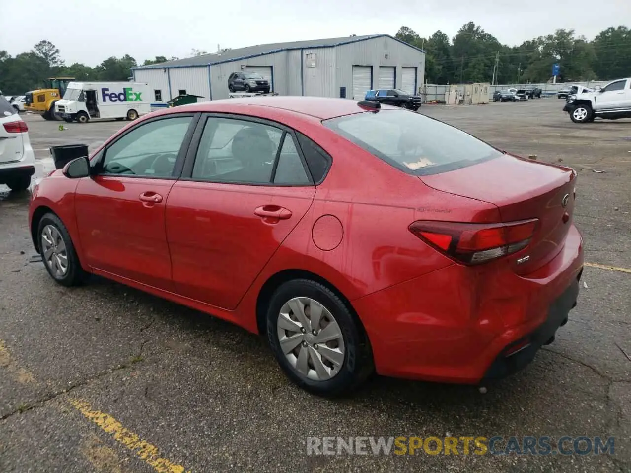 2 fotografías del automóvil dañado 3KPA24AB0KE200425 KIA RIO 2019