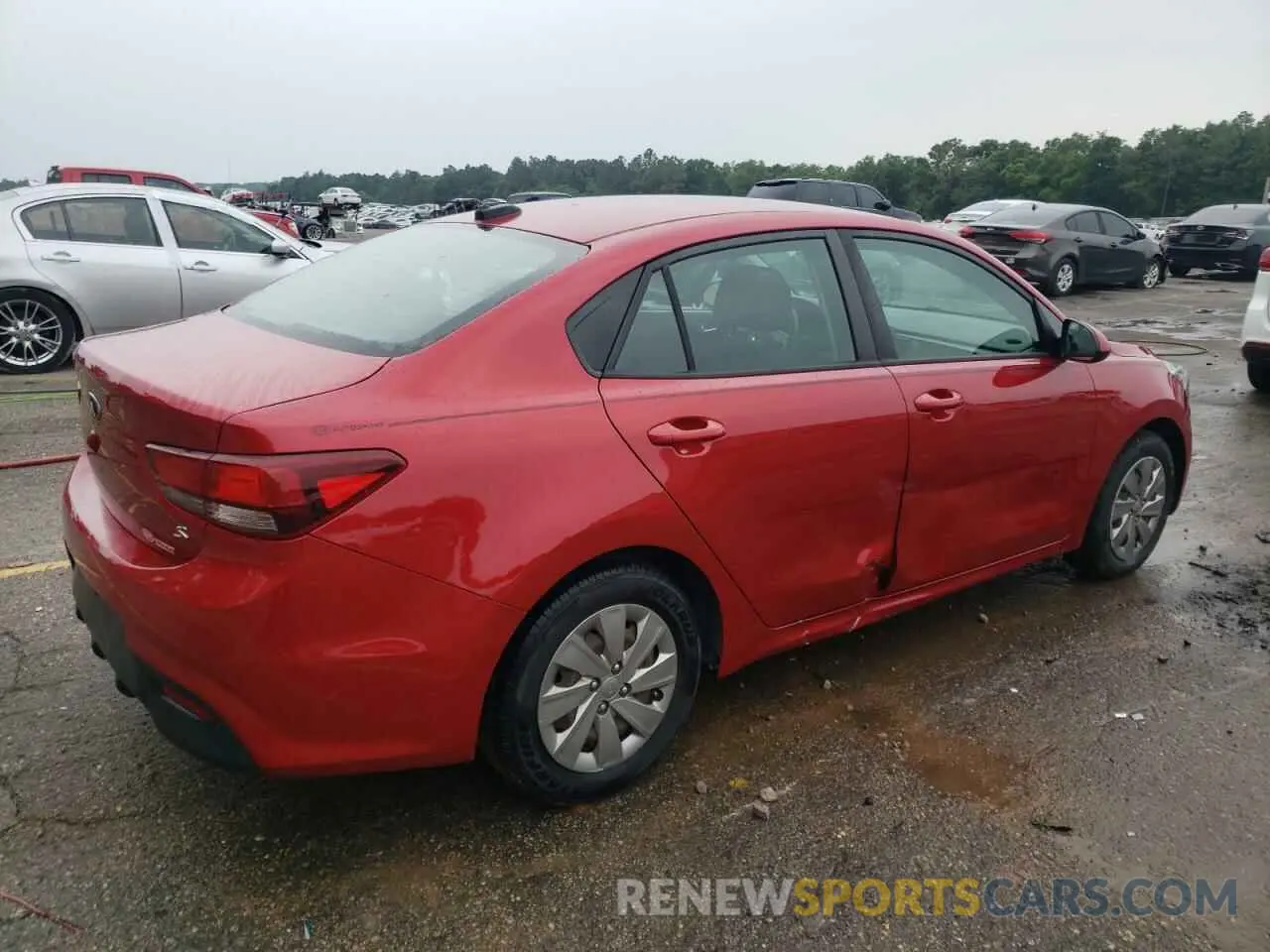 3 fotografías del automóvil dañado 3KPA24AB0KE200425 KIA RIO 2019