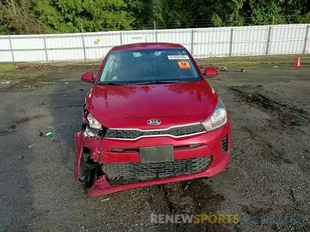 11 fotografías del automóvil dañado 3KPA24AB0KE207732 KIA RIO 2019