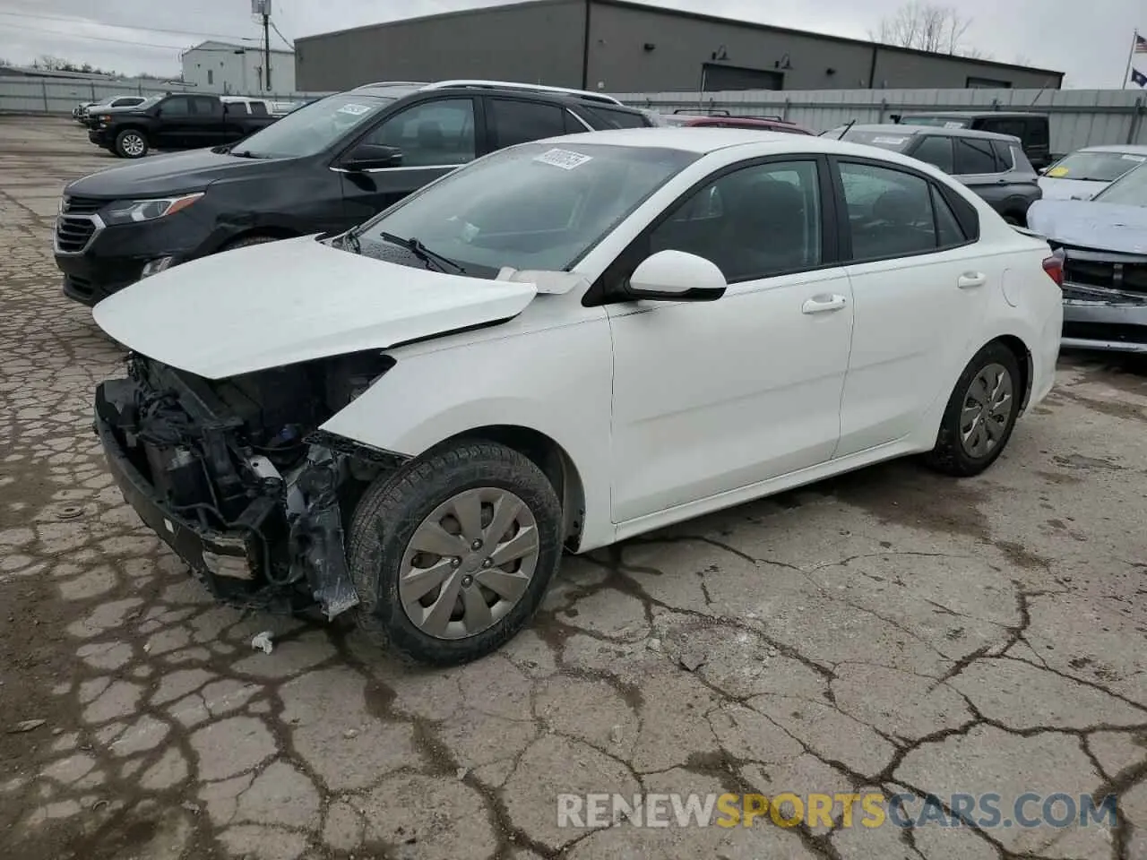 1 fotografías del automóvil dañado 3KPA24AB0KE214132 KIA RIO 2019