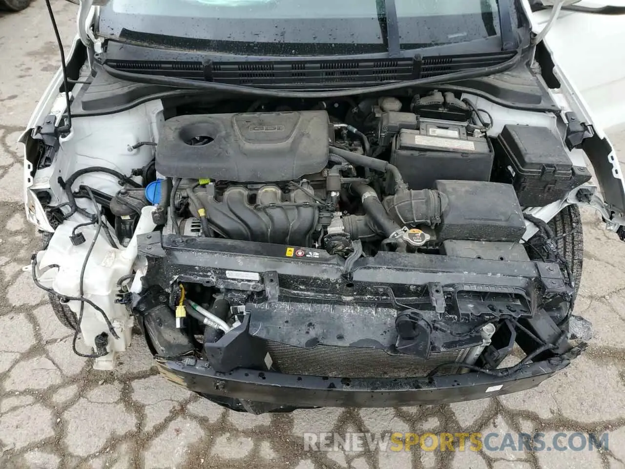 11 fotografías del automóvil dañado 3KPA24AB0KE214132 KIA RIO 2019