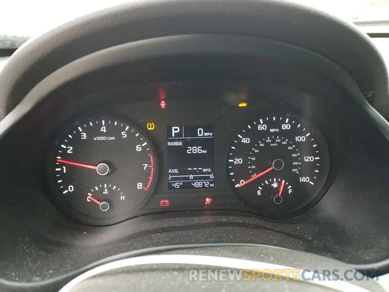 9 fotografías del automóvil dañado 3KPA24AB0KE214132 KIA RIO 2019